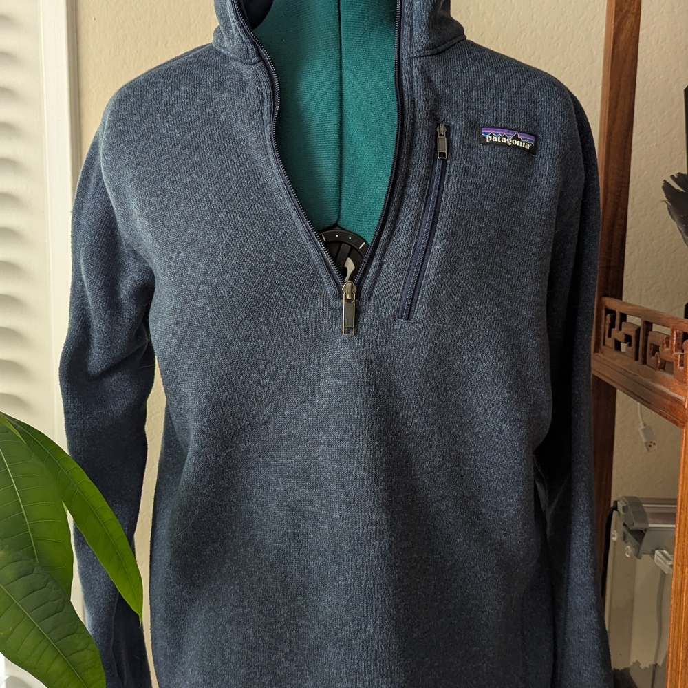 Patagonia Men's Blue Sweater